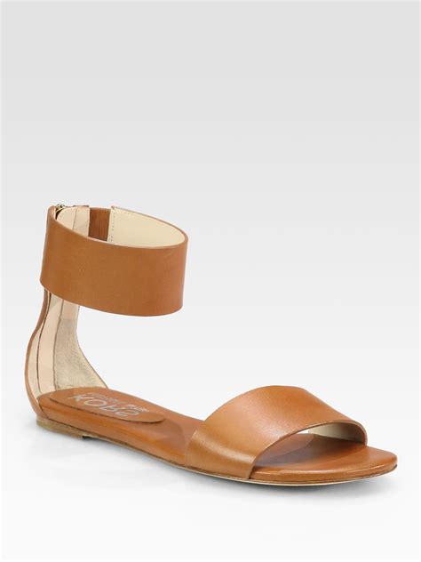 michael kors ava ankle strap sandals|Ankle Strap MICHAEL Michael Kors Sandals + FREE SHIPPING .